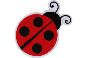Animal Patches Lady Bug Iron On Patch