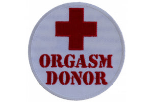 Naughty Patches Orgasm Donor Red Cross