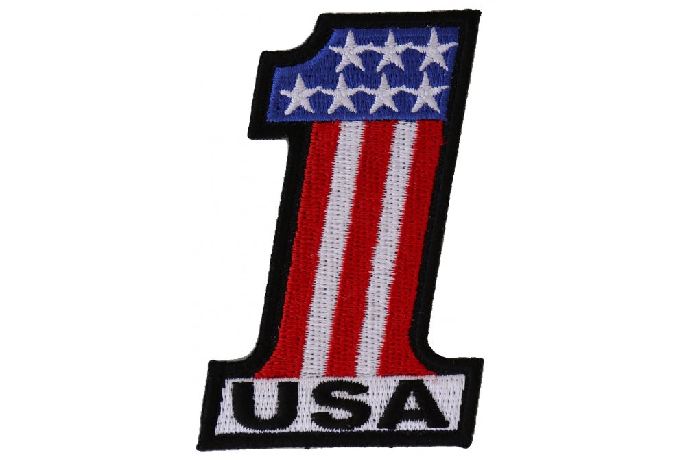 Patriotic Patches with American Flag