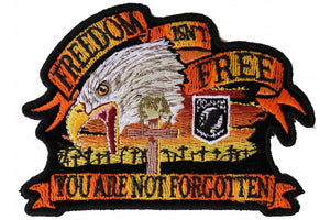 Patriotic Patches Freedom Isn't Free Small Eagle Patch