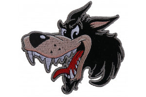 Wolf Patches Small Cartoon Wolf Patch